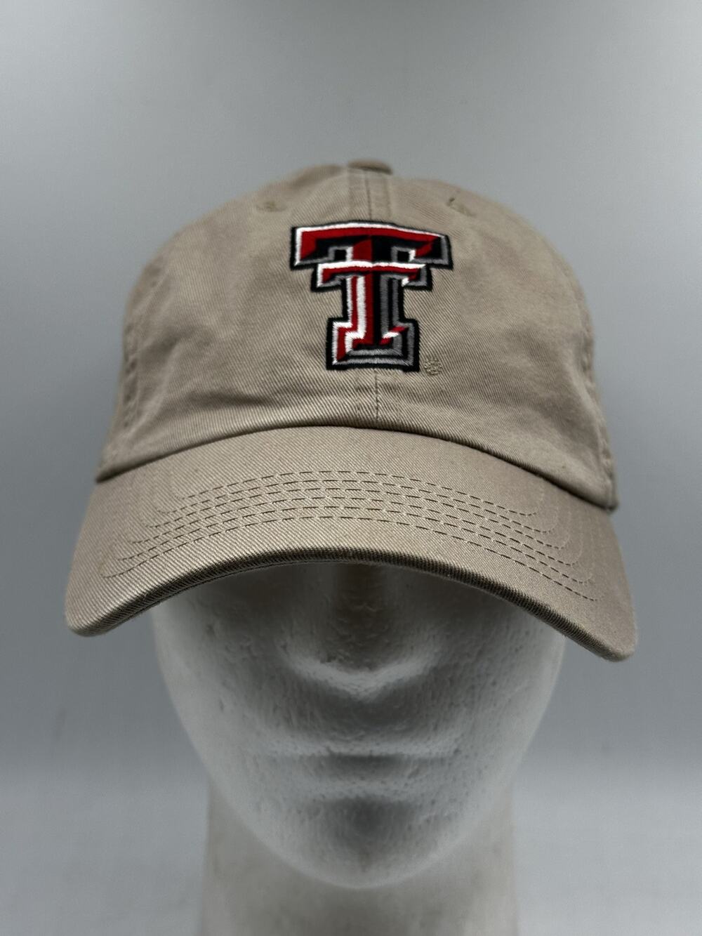 Texas Tech Red Raiders Hat Men’s Adjustable Captivating Headgear Khaki